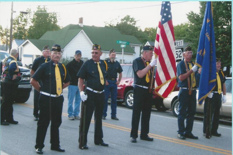 Veterans in the Cole Camp Fair Parade of 2012 The American Legion
